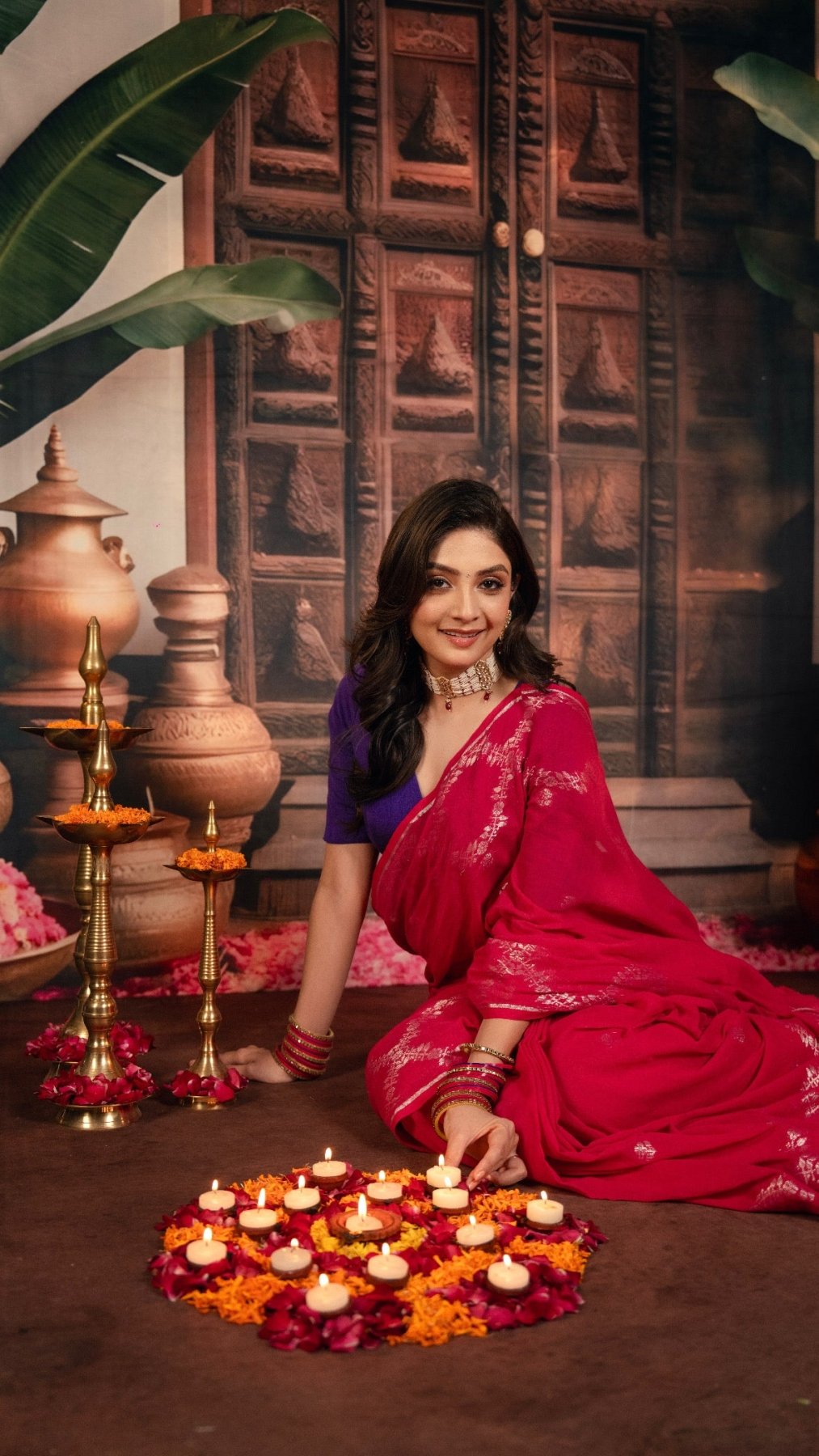 Gulabo Parv Saree - Eternity by Sakshi