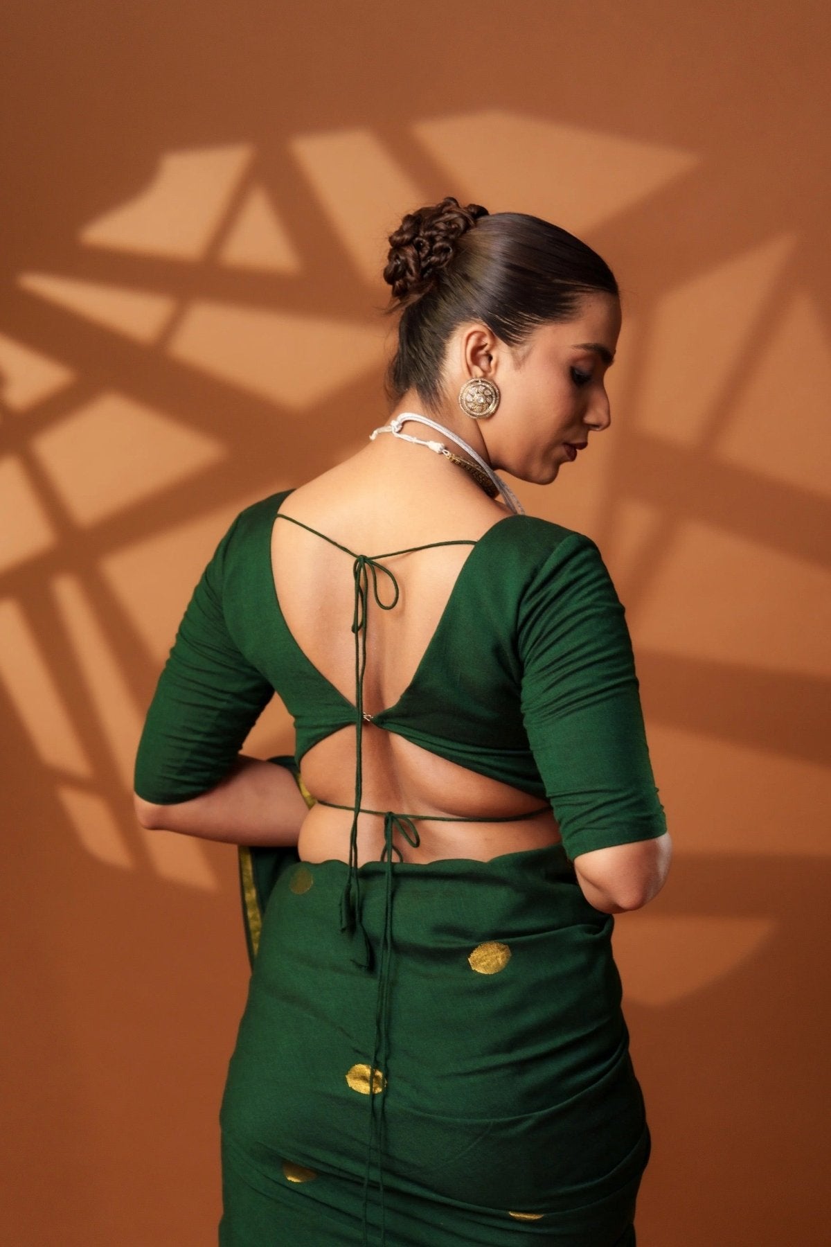 Green Shadow Blouse - Eternity by Sakshi