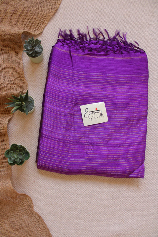 Purple Virasat Saree - Eternity by Sakshi