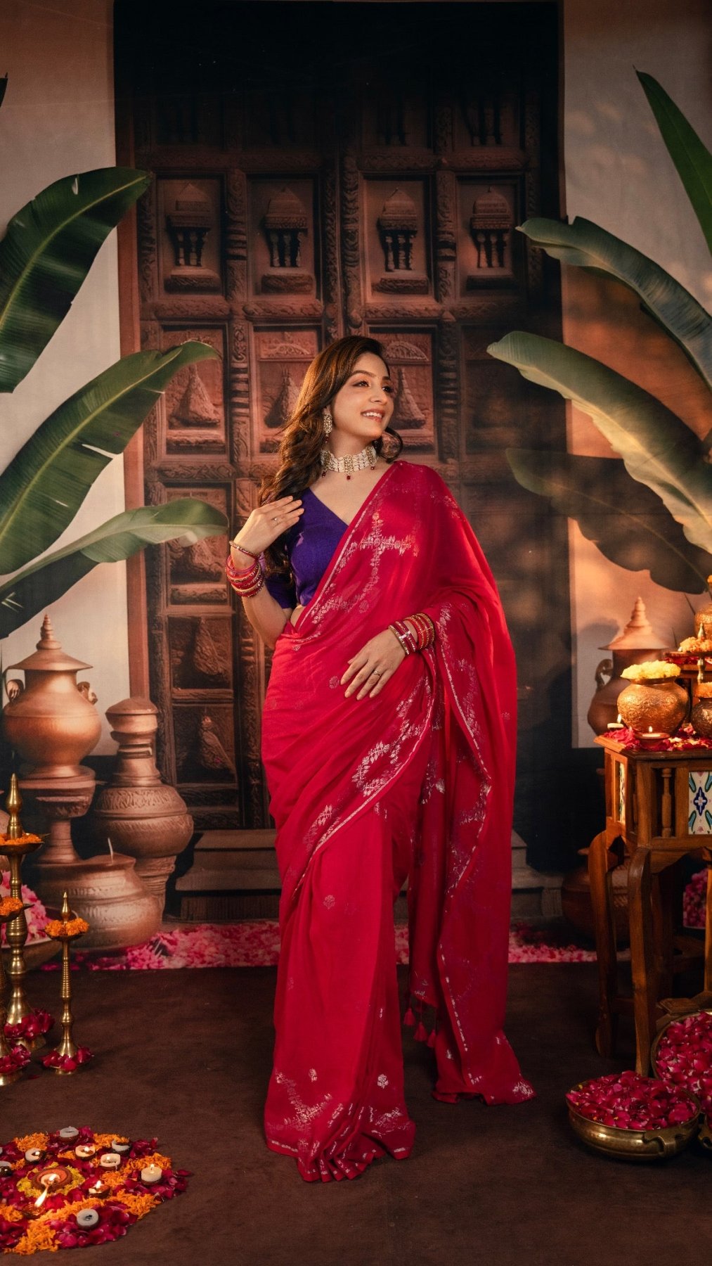 Gulabo Parv Saree - Eternity by Sakshi