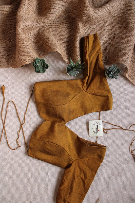 Yellow Shadow Blouse - Eternity by Sakshi