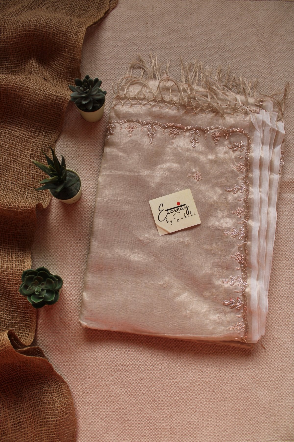 Pearl Handwork Raaz Saree - Eternity by Sakshi