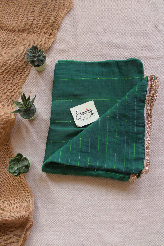 Peacock Gulbahar Saree - Eternity by Sakshi