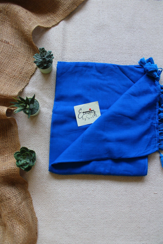 Royal Blue BREEZY SAREE - Eternity by Sakshi