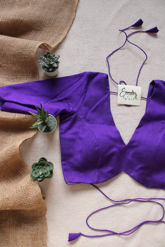 Purple Shadow Blouse - Eternity by Sakshi