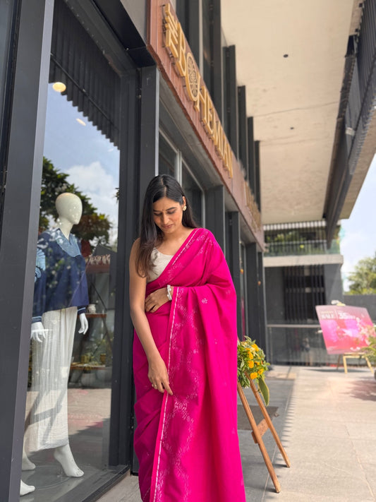 Gulabo Parv Saree - Eternity by Sakshi