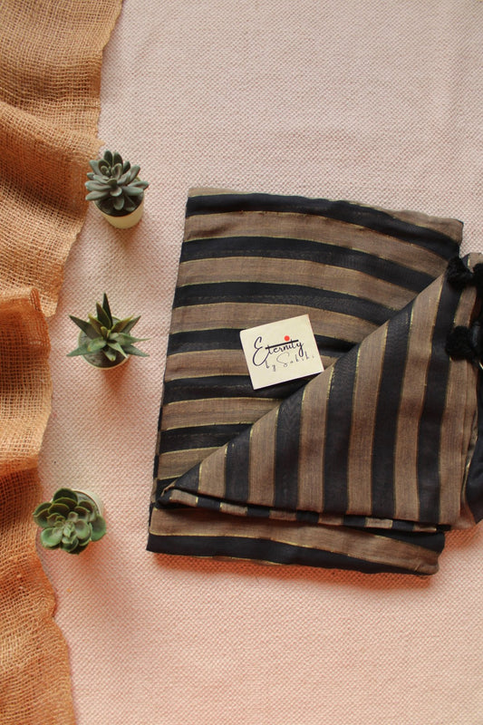 Black Silsila Saree - Eternity by Sakshi