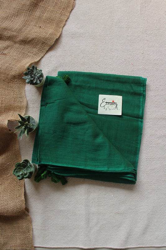 Green BREEZY SAREE - Eternity by Sakshi