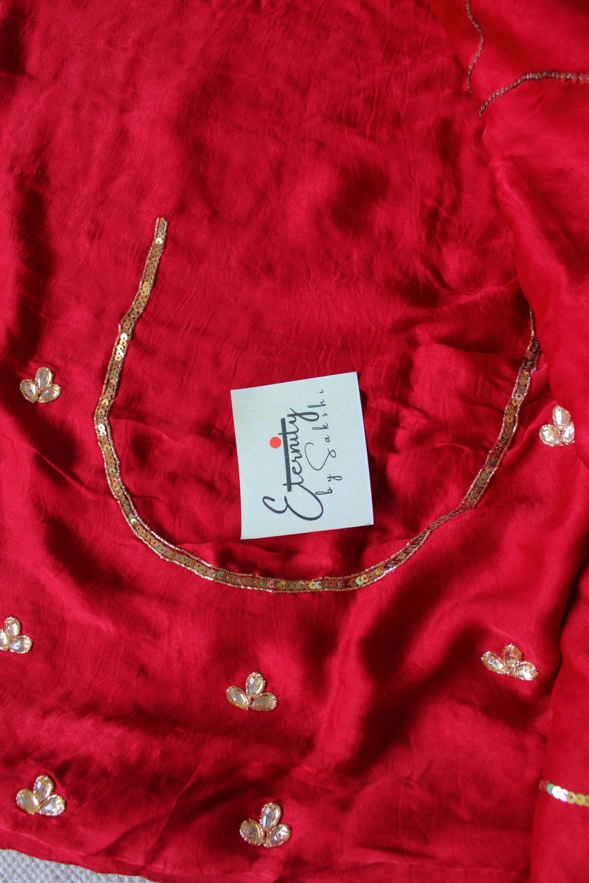 Heartbeat Modal Handwork Saree - Eternity by Sakshi