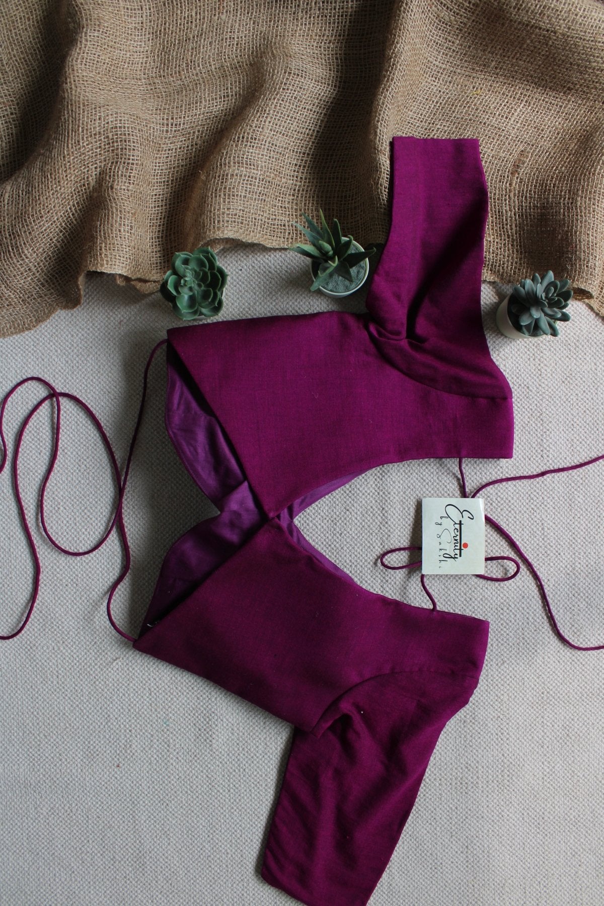 Rosy Shadow Blouse - Eternity by Sakshi