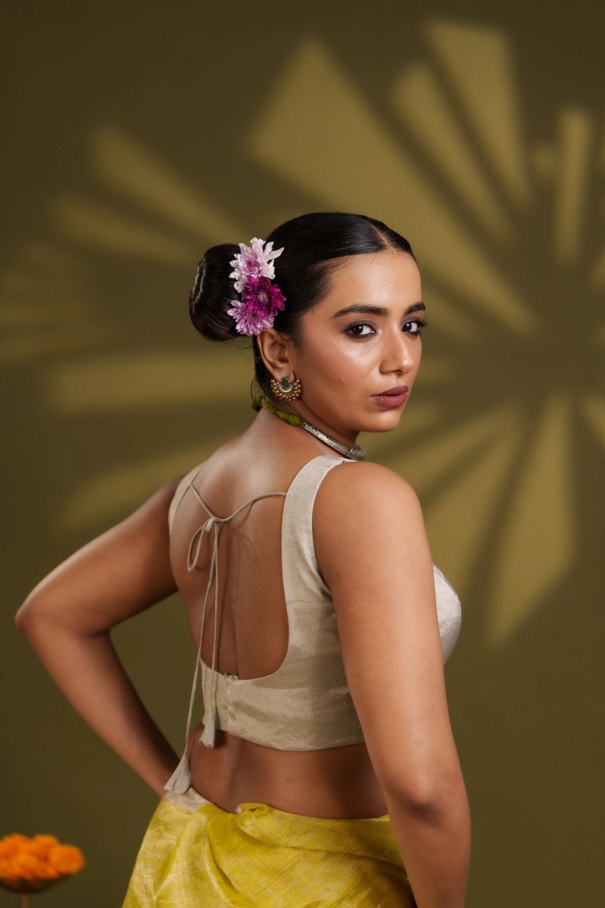 Silver Noorie Blouse - Eternity by Sakshi