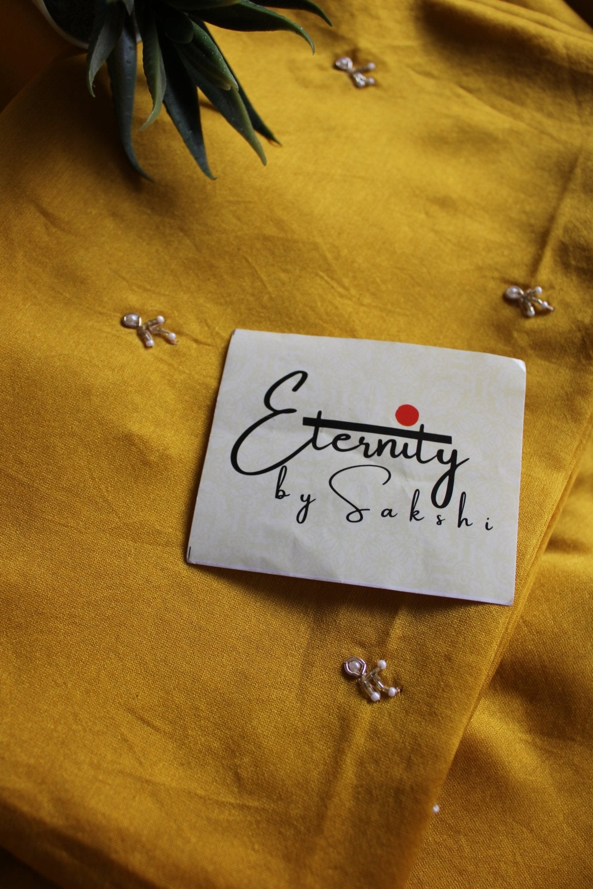Yellow Nazrana Saree - Eternity by Sakshi