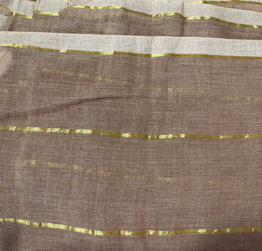 Cinnamon Suti Garage Saree - Eternity by Sakshi