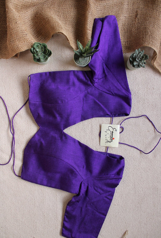 Purple Shadow Blouse - Eternity by Sakshi