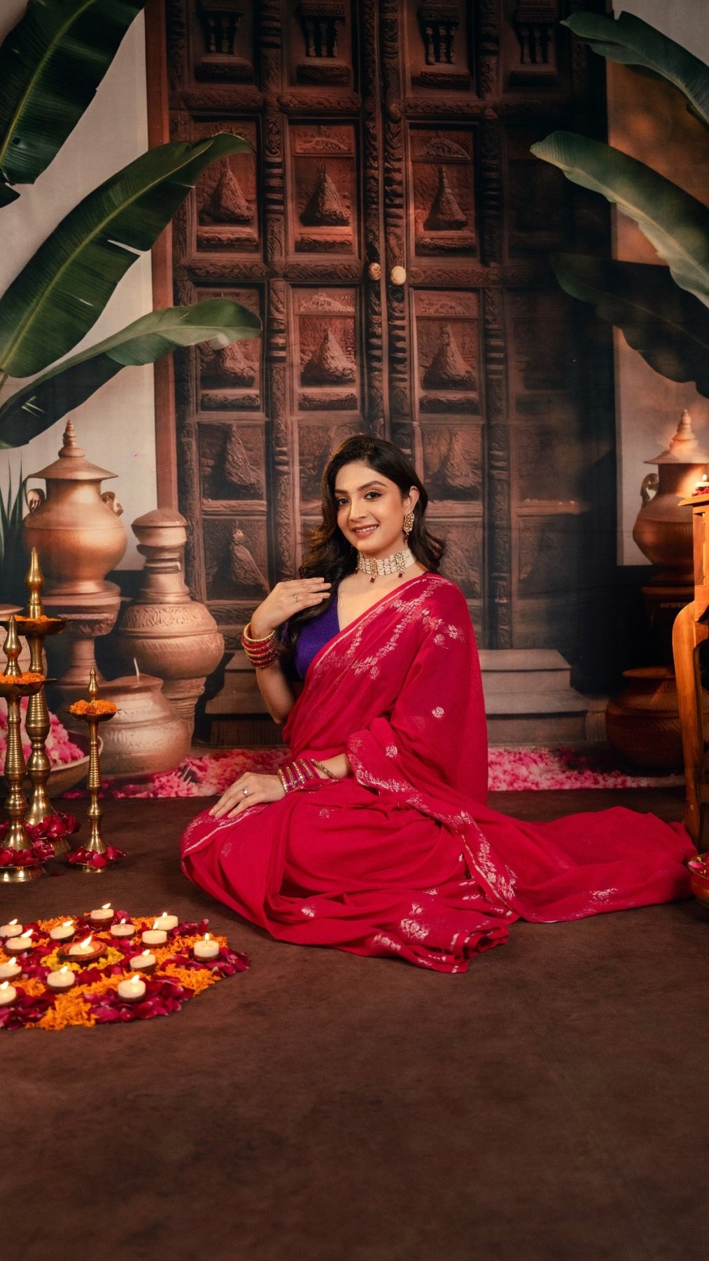 Gulabo Parv Saree - Eternity by Sakshi