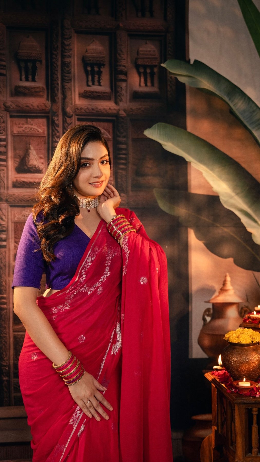 Gulabo Parv Saree - Eternity by Sakshi