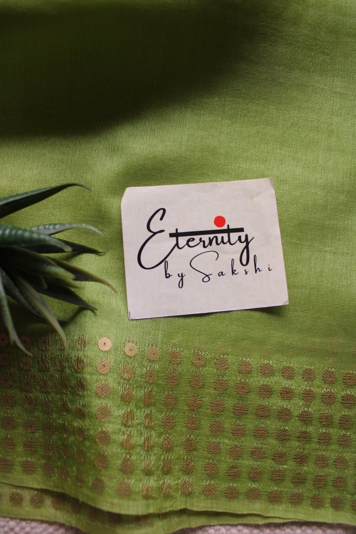 Green Sundari Saree - Eternity by Sakshi