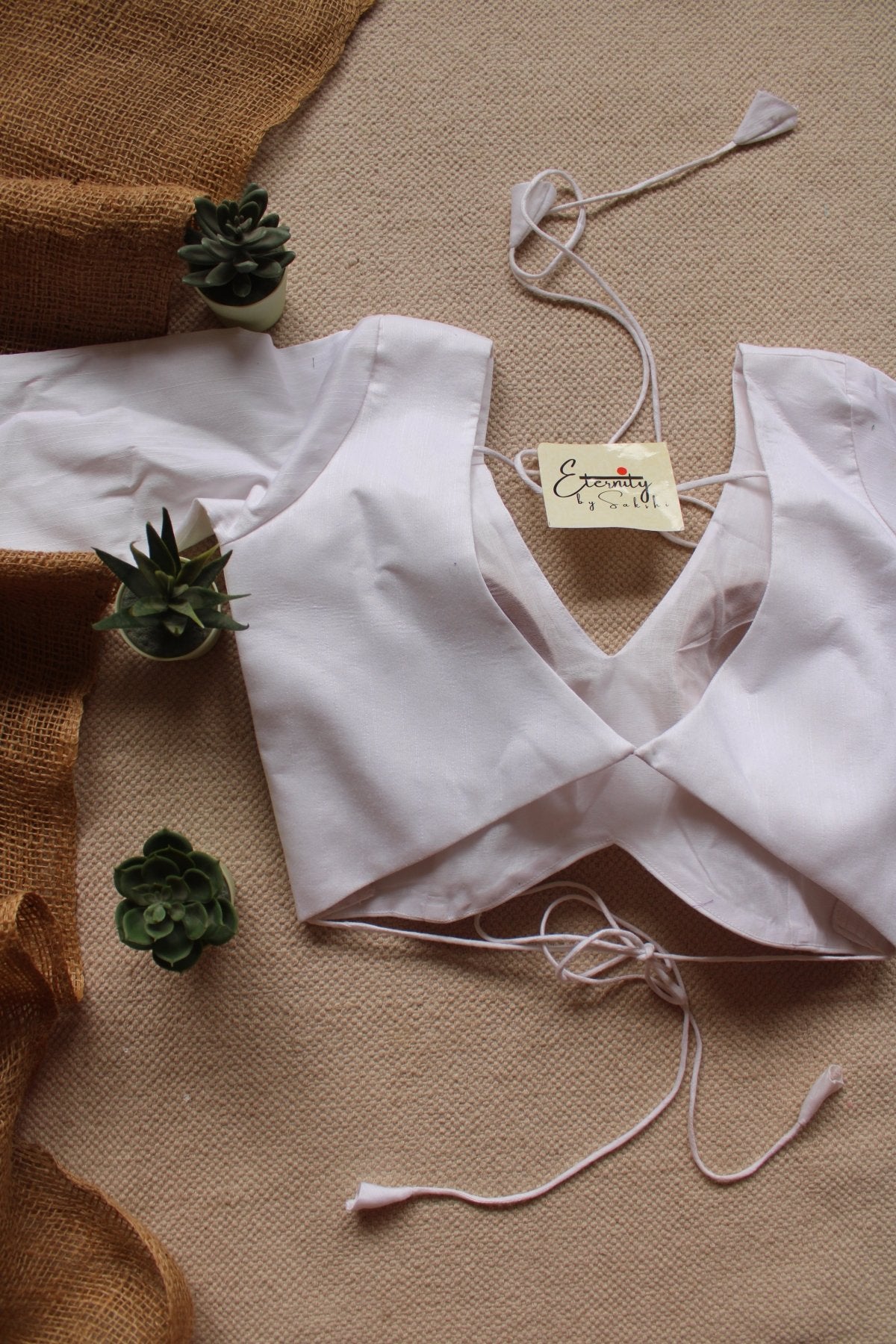 White Shadow Blouse - Eternity by Sakshi