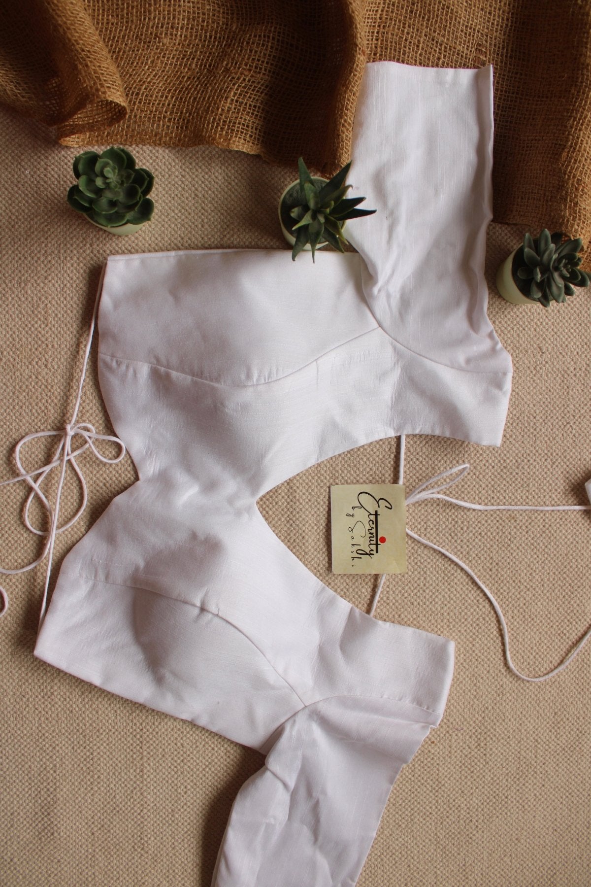 White Shadow Blouse - Eternity by Sakshi