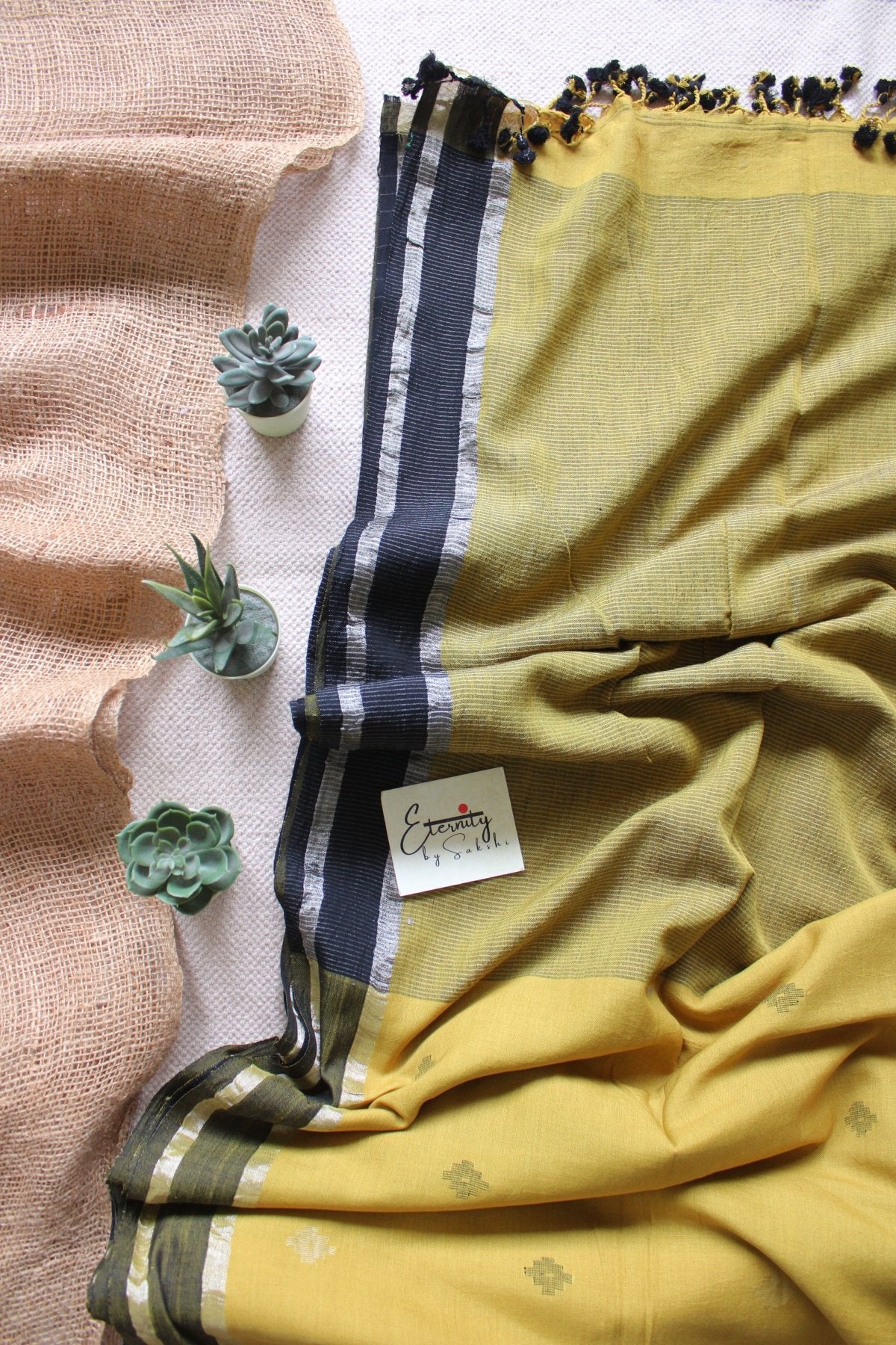 Pista Ethnic Saree - Eternity by Sakshi