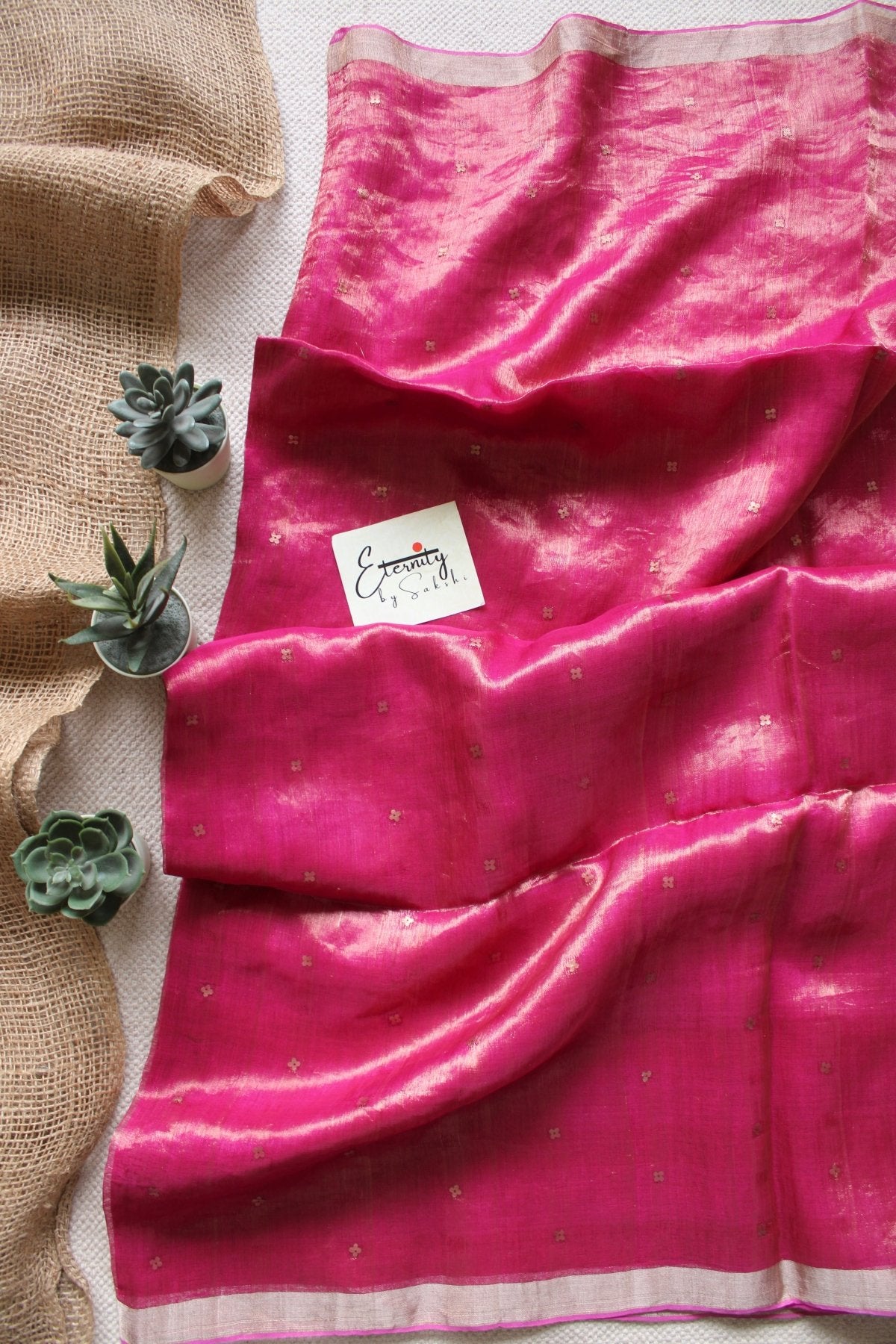 Pink Aaradhya Saree - Eternity by Sakshi