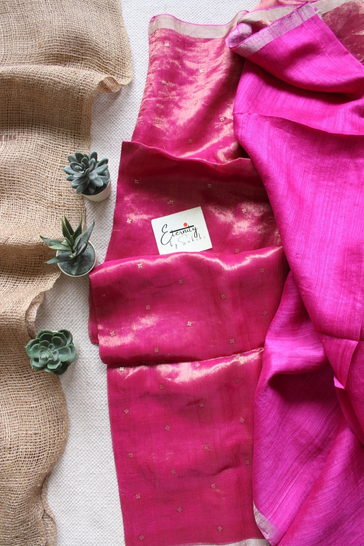 Pink Aaradhya Saree - Eternity by Sakshi