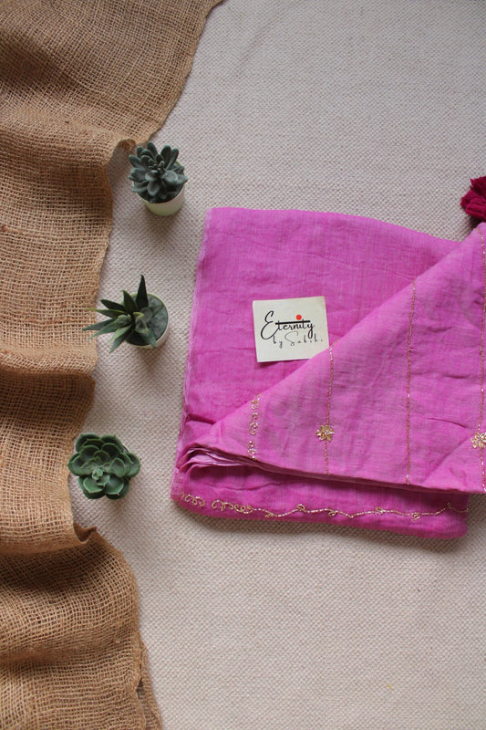 Bubblegum Noor Saree - Eternity by Sakshi