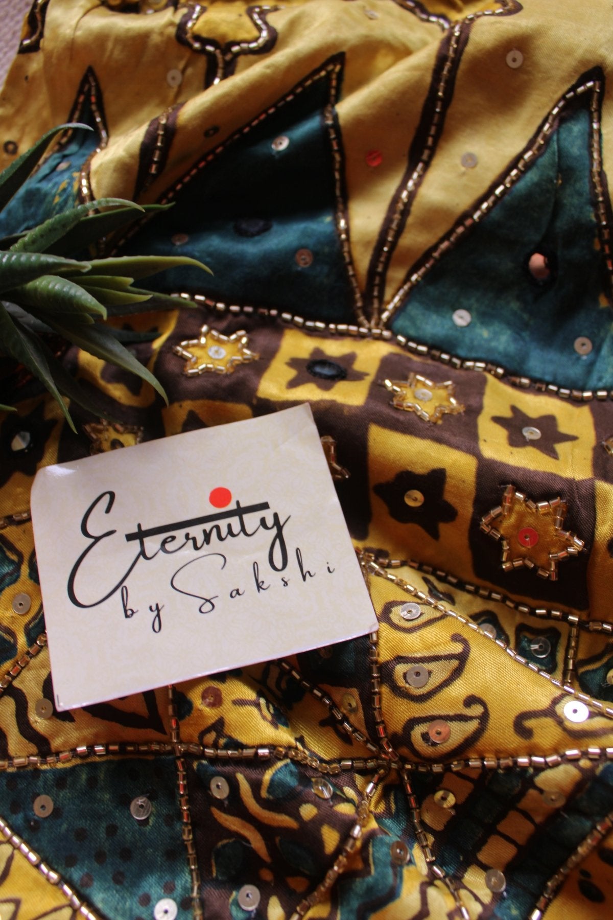 Sunehri Silk Saree - Eternity by Sakshi