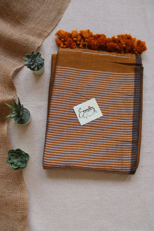 Mustard Ramya Saree - Eternity by Sakshi