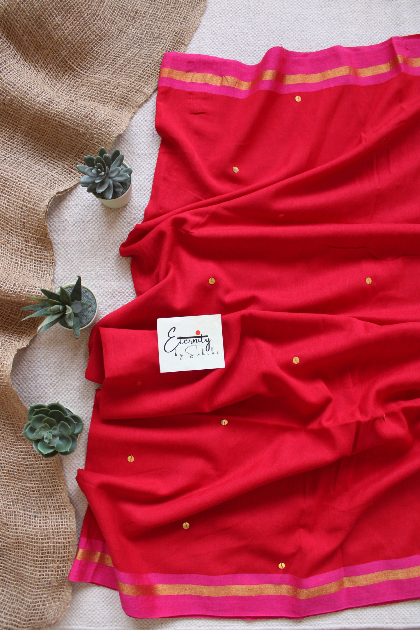 Red Varnika Saree