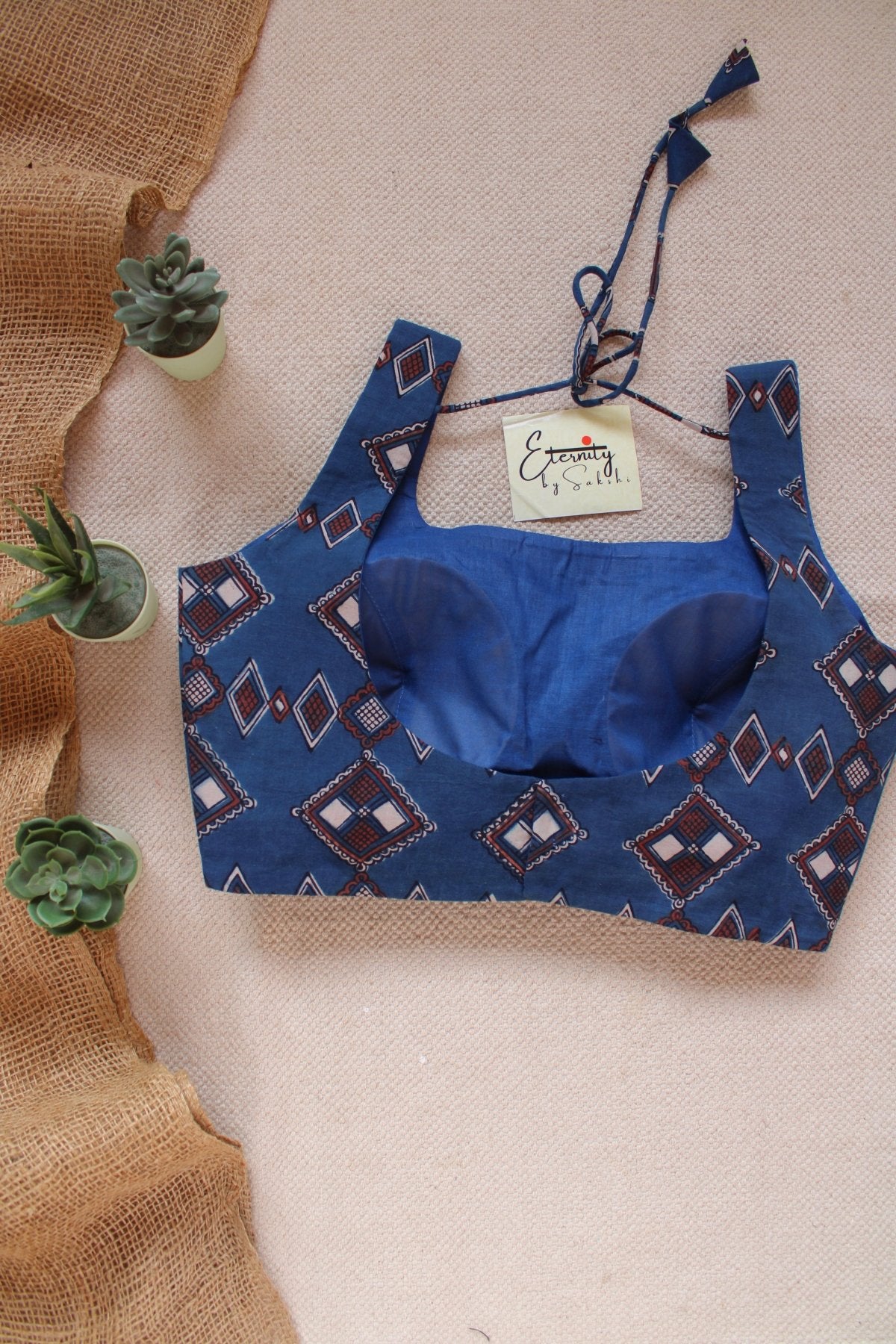 Blue - Indigo limited Edition Noorie Blouse - Eternity by Sakshi