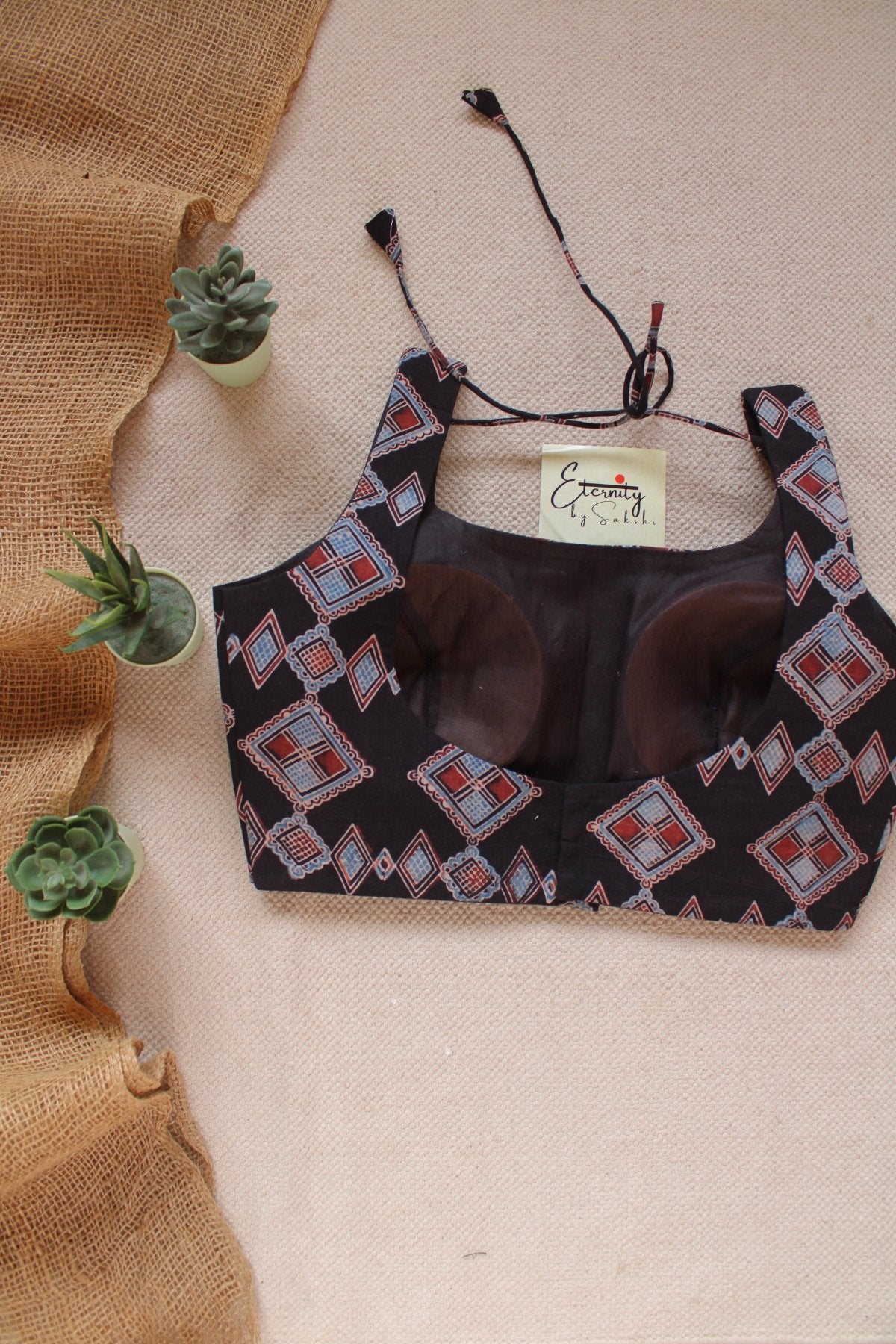 Black - Indigo limited Edition Noorie Blouse - Eternity by Sakshi