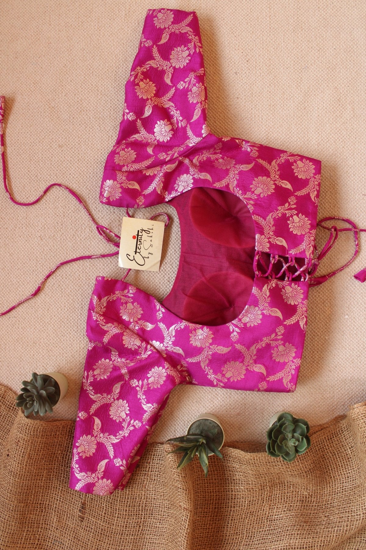 Pink Malang blouse - Eternity by Sakshi
