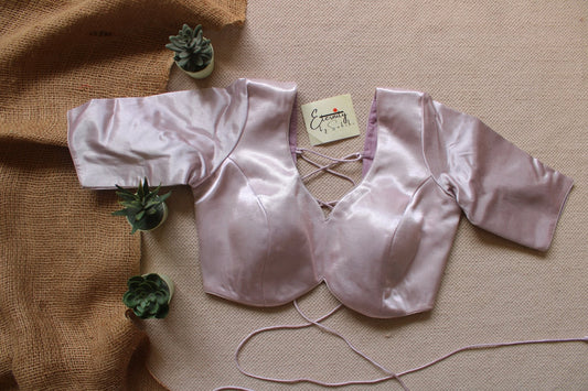 Heer Lilac Backless Blouse - Eternity by Sakshi