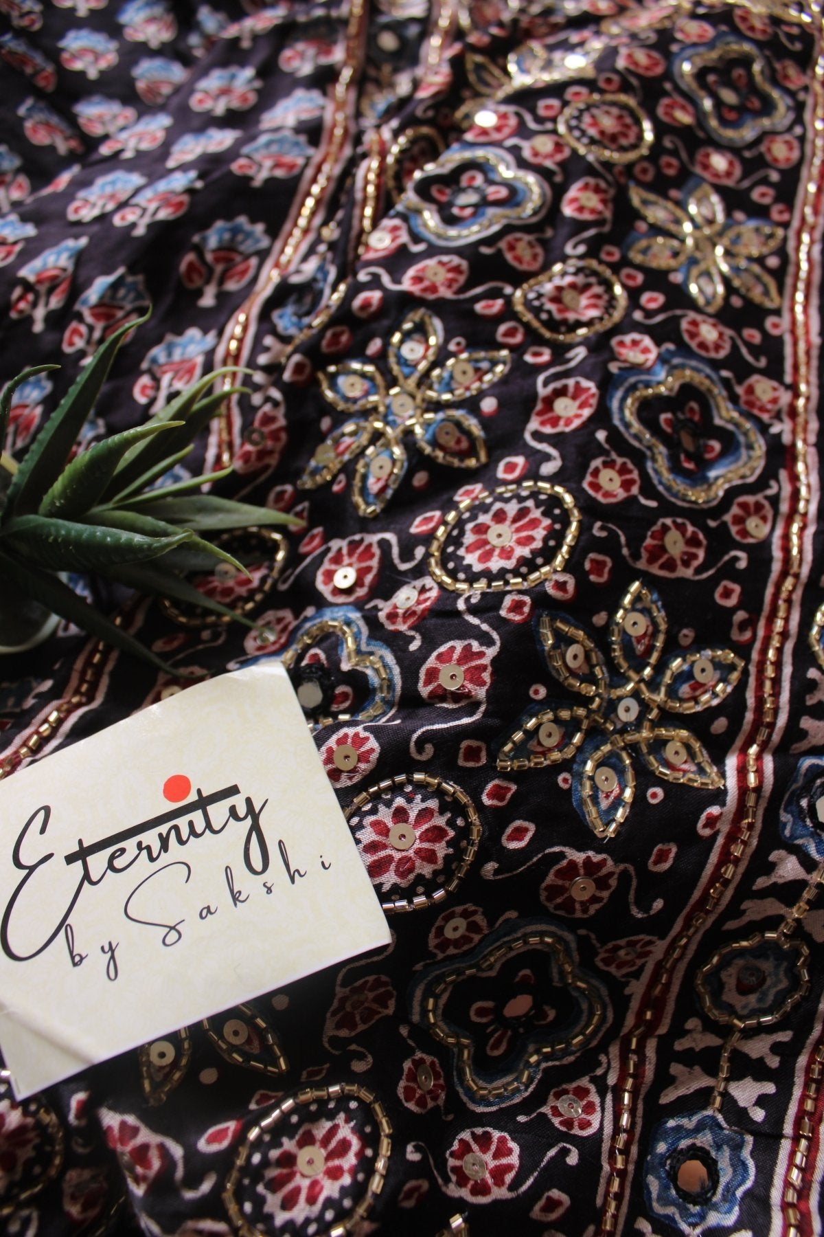 Nisha Silk Saree - Eternity by Sakshi
