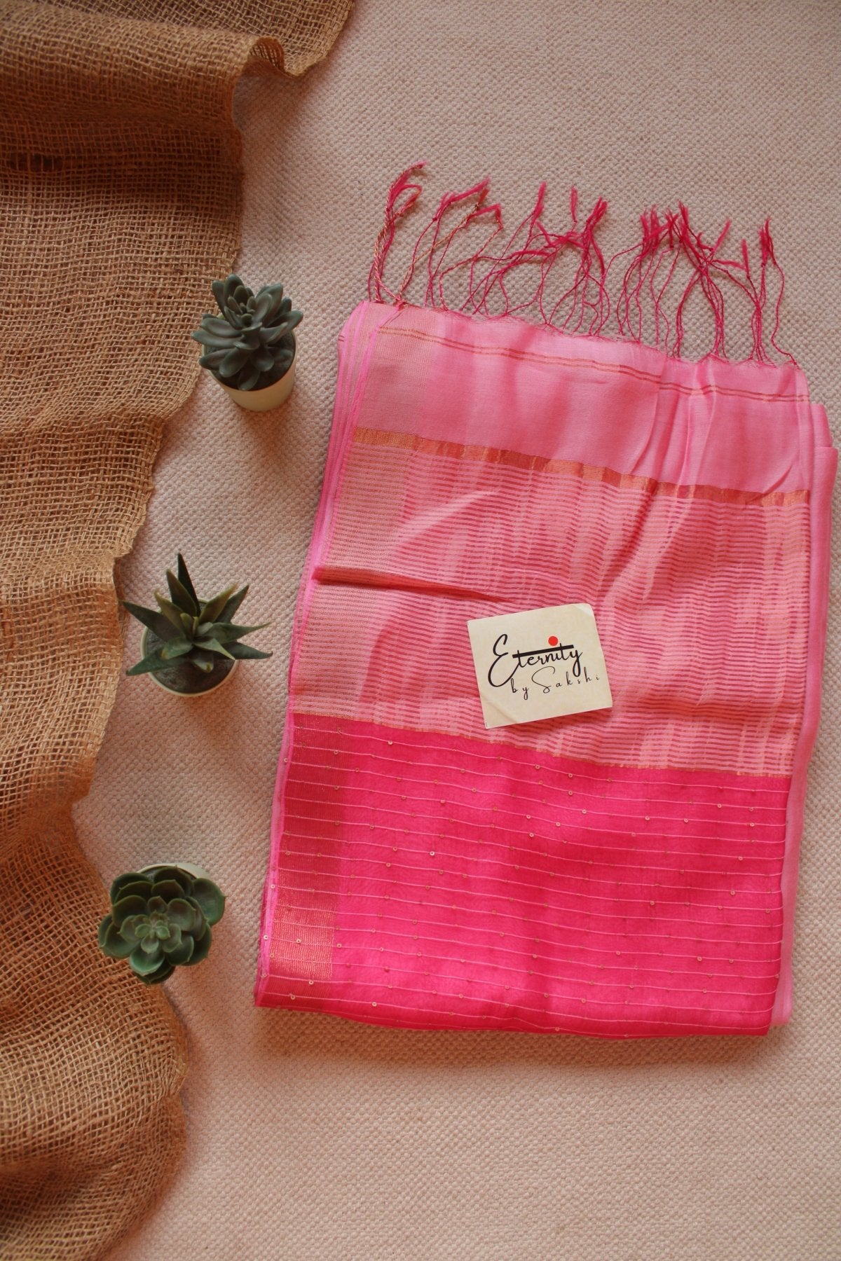 Sakura Raga Resham Saree - Eternity by Sakshi