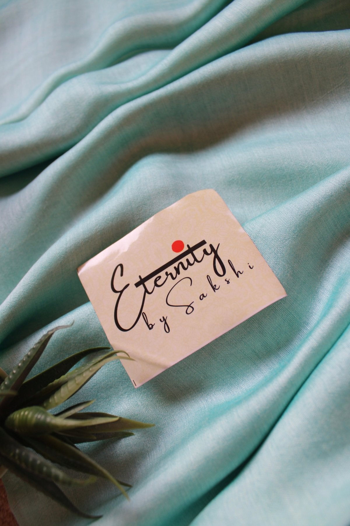 Aqua Raga Resham Saree - Eternity by Sakshi