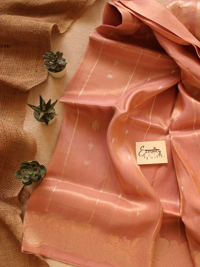 Handwoven Tissue Banarasi Saree - Eternity by Sakshi