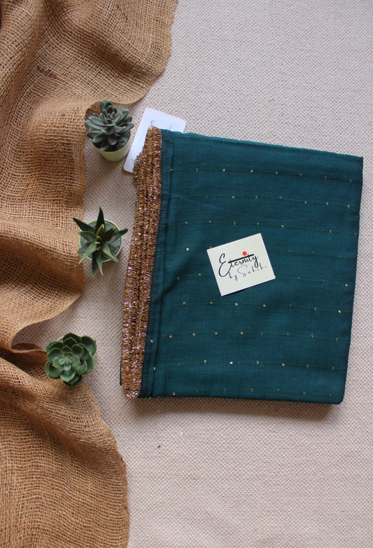 Peacock Gulbahar Saree - Eternity by Sakshi