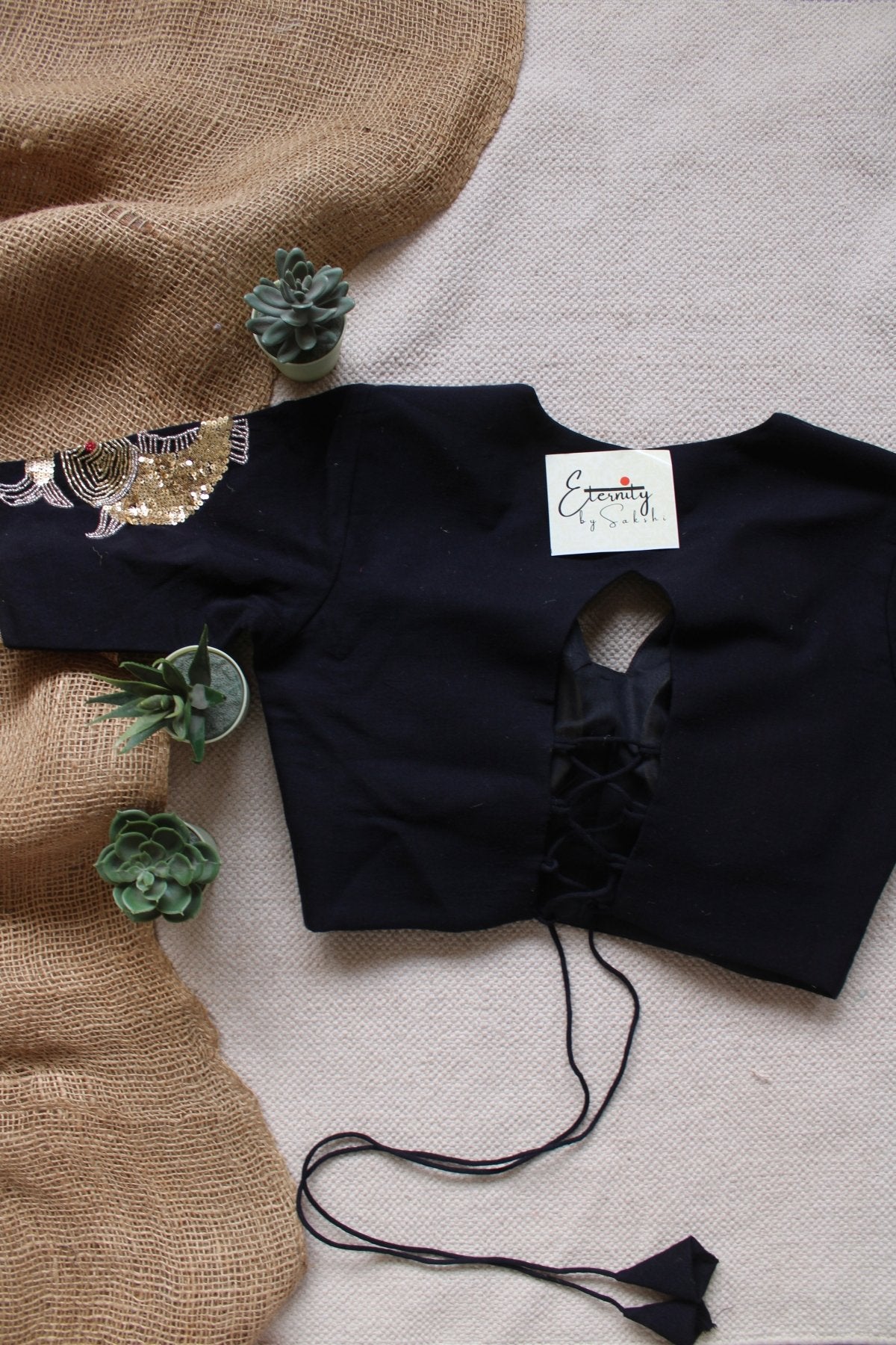 Midnight Jalpari Blouse - Eternity by Sakshi