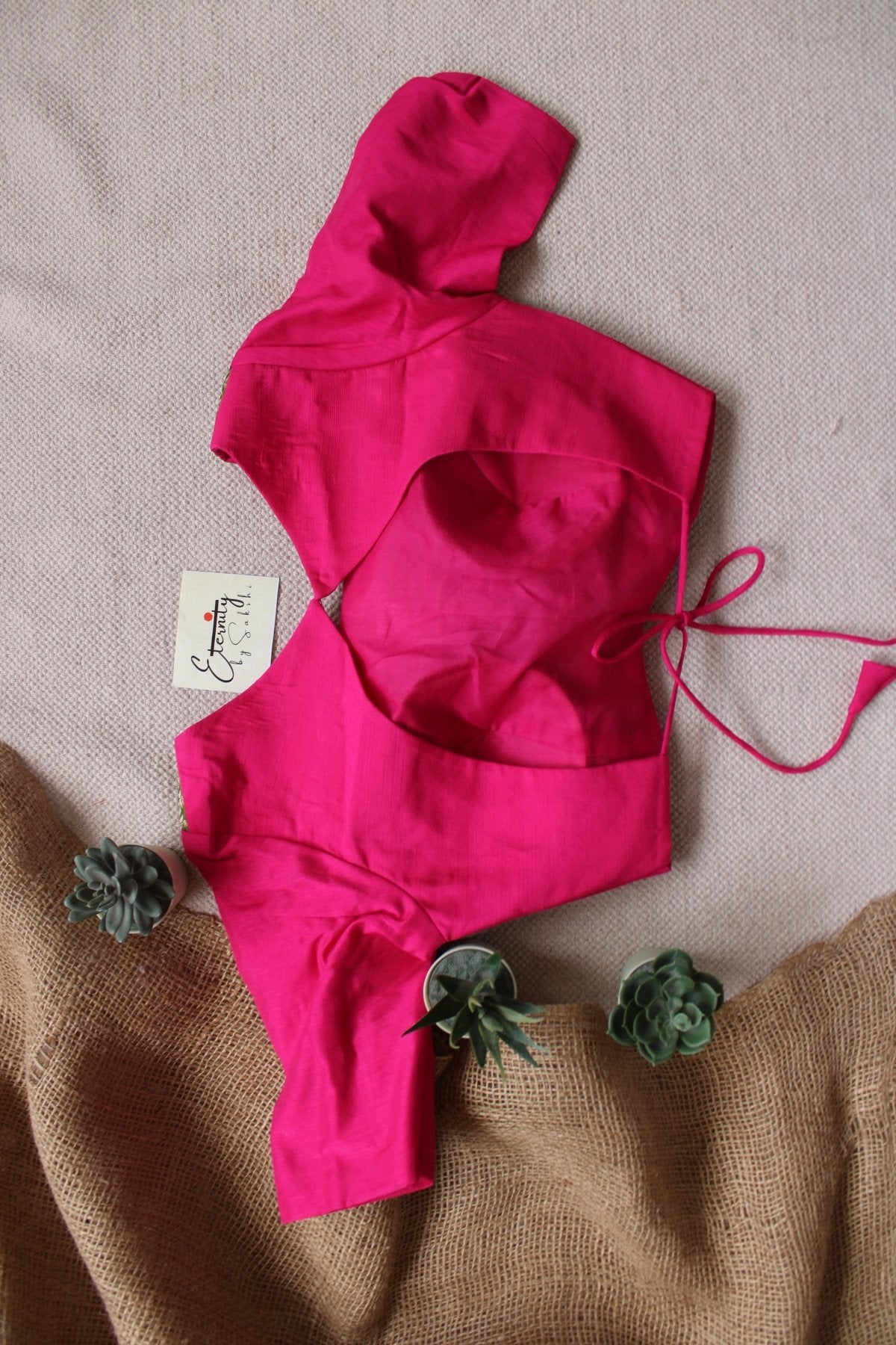 Gulaabi Jodha Blouse - Eternity by Sakshi