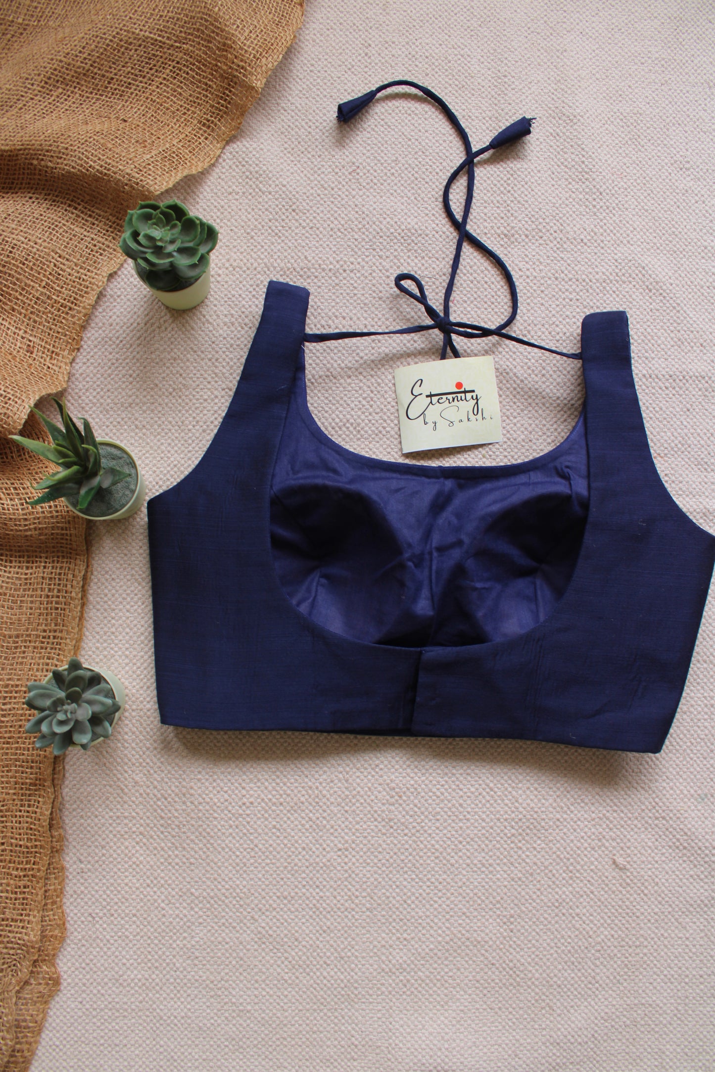 Navy Blue Noorie Blouse