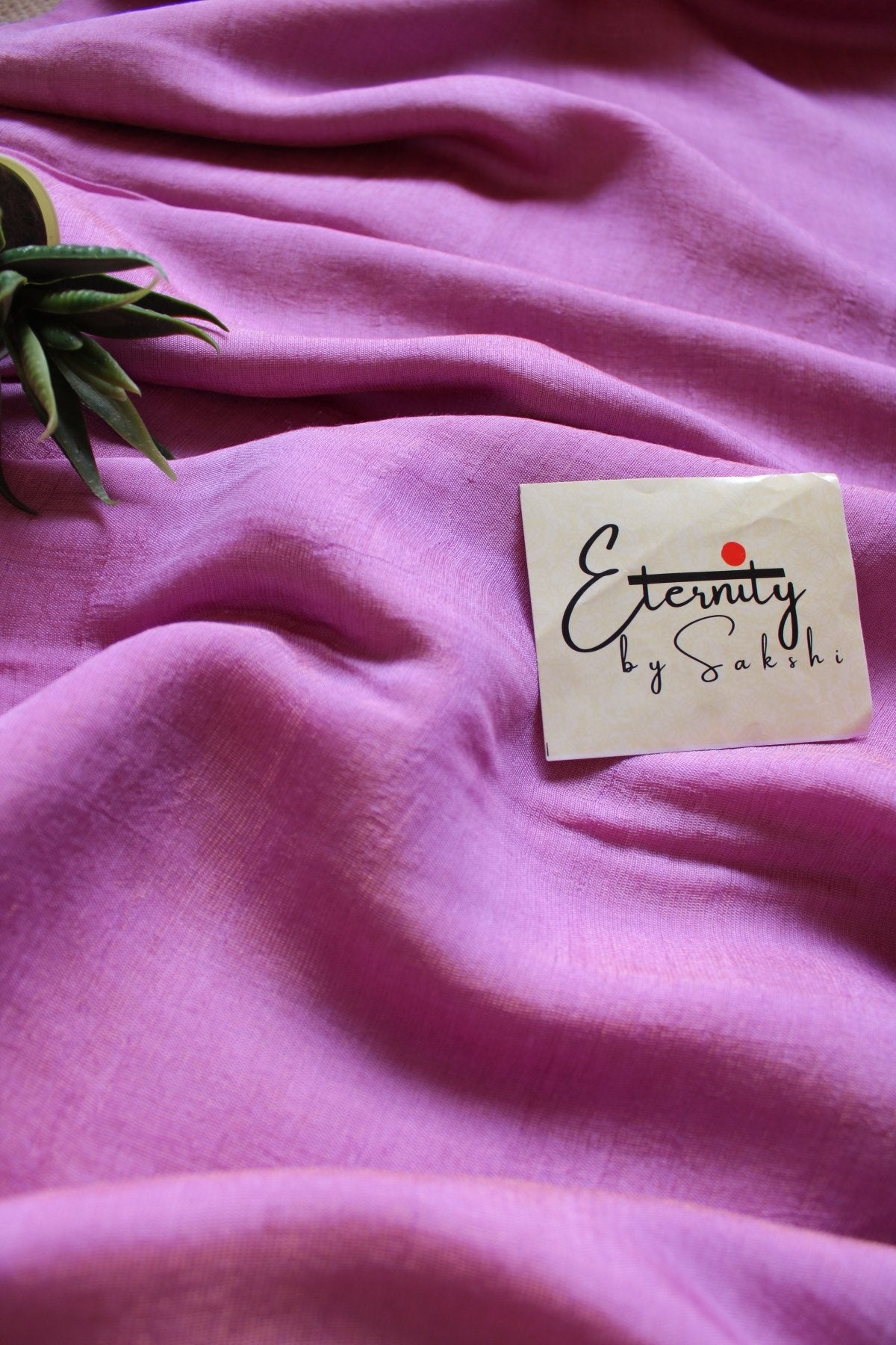 Lilac resham saree - Eternity by Sakshi