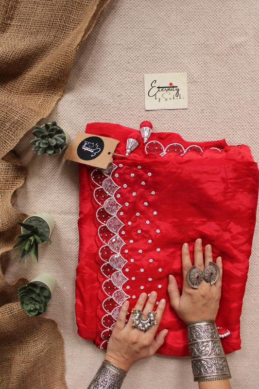 Laal Pari Saree - Eternity by Sakshi
