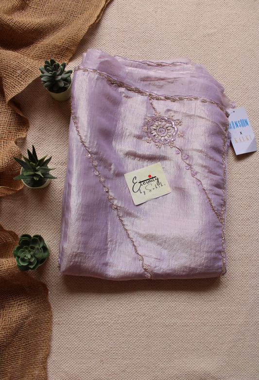 Lavanya Handwork Crepe Saree - Eternity by Sakshi