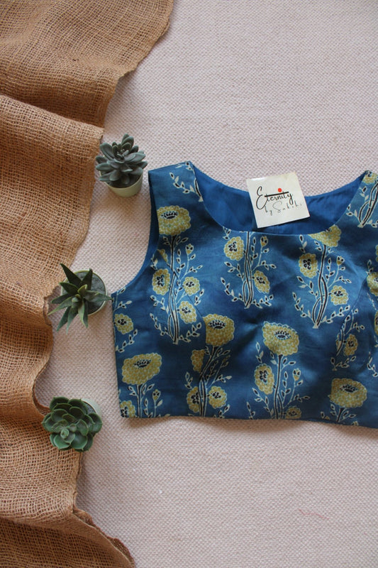 Elara Silk Blouse - Eternity by Sakshi