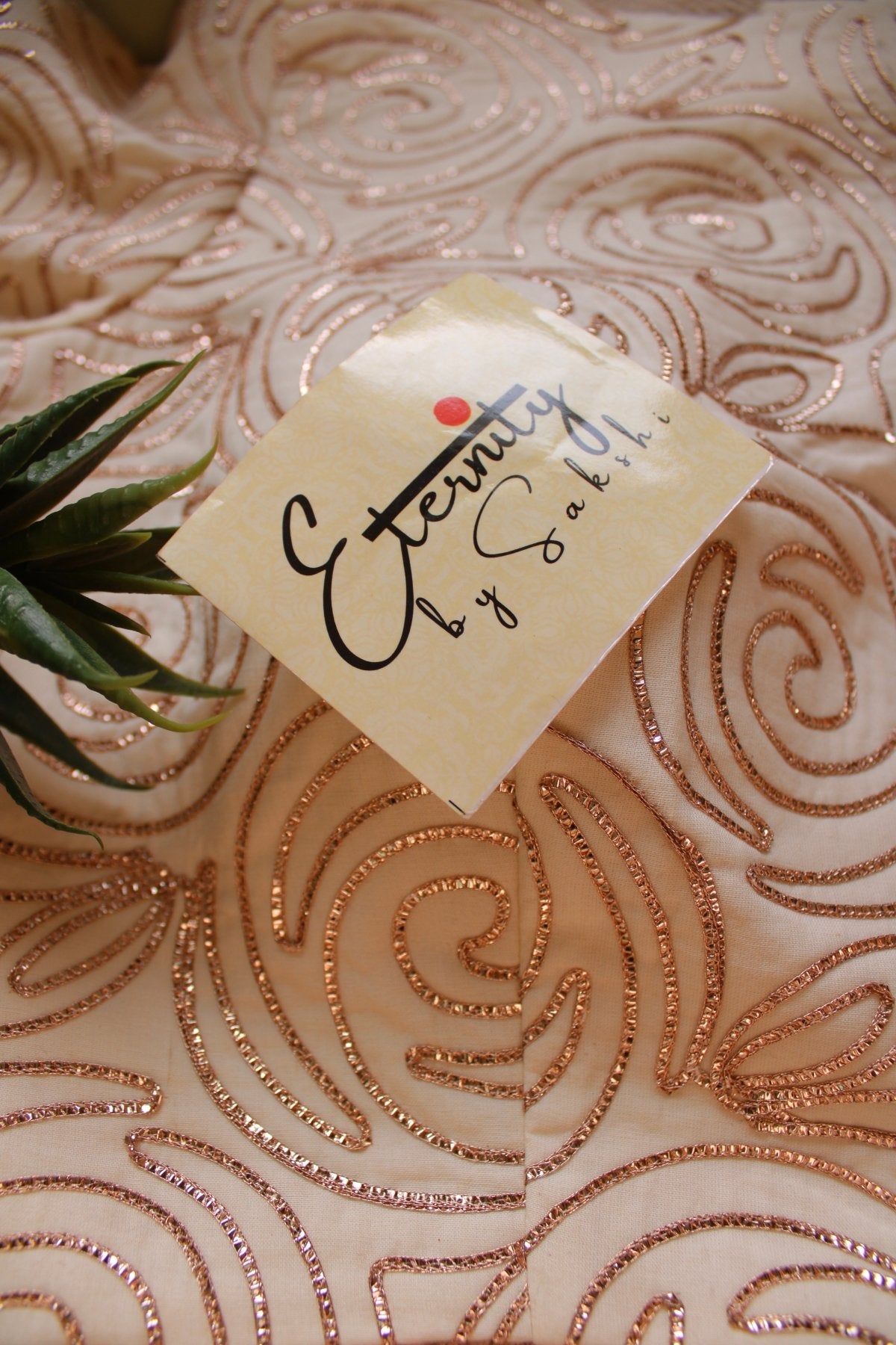 Almond White Blouse - Eternity by Sakshi