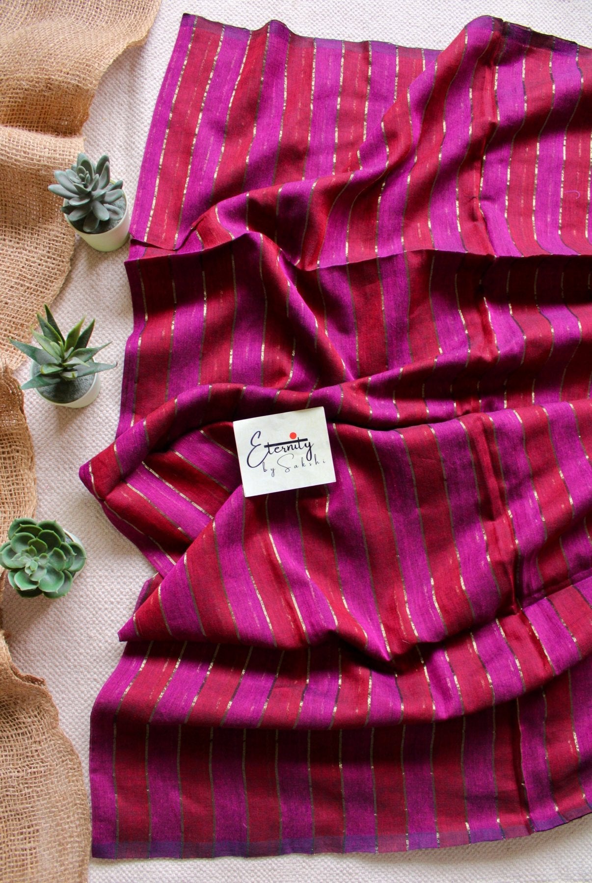 Gulaabi Silsila Saree - Eternity by Sakshi