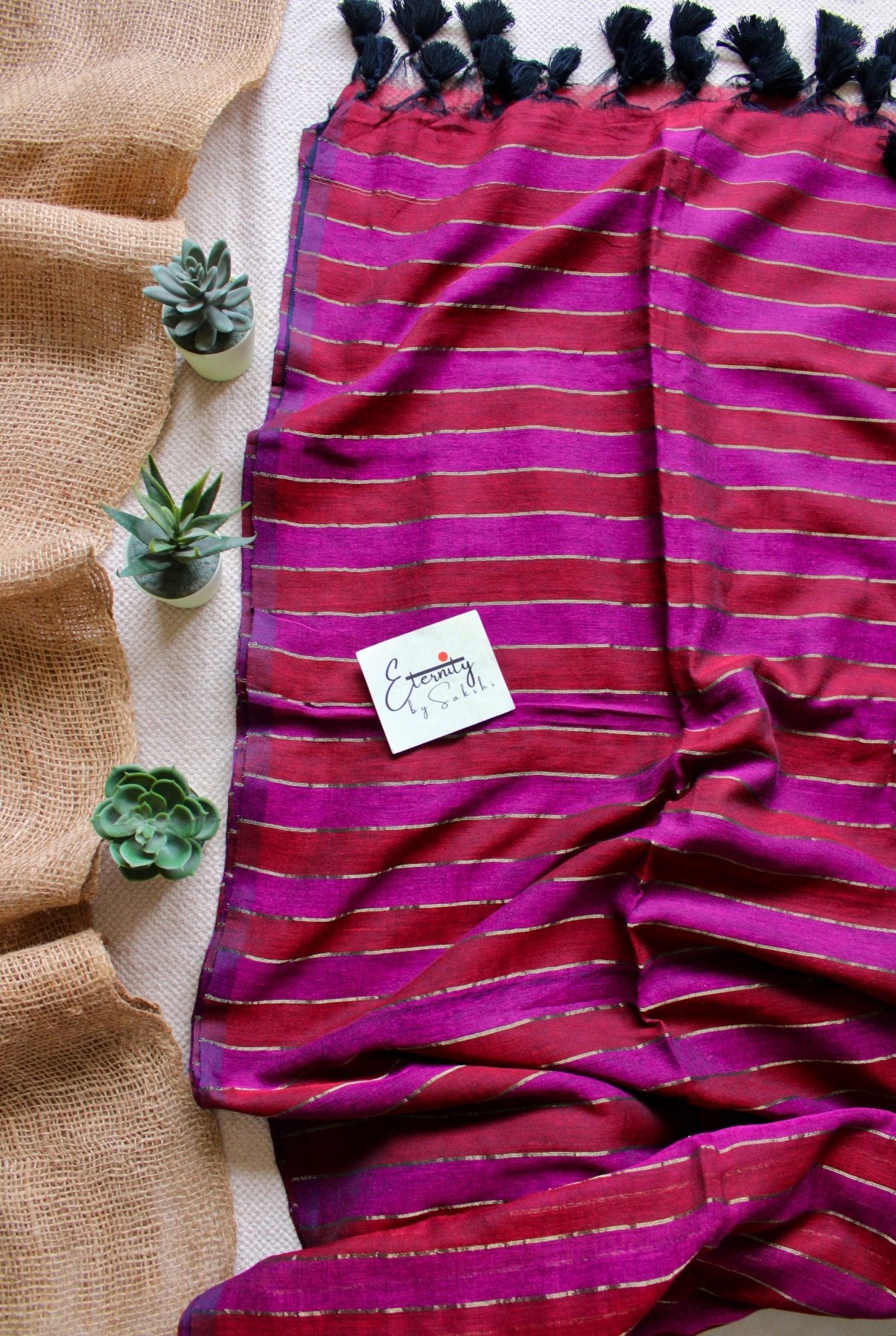 Gulaabi Silsila Saree - Eternity by Sakshi