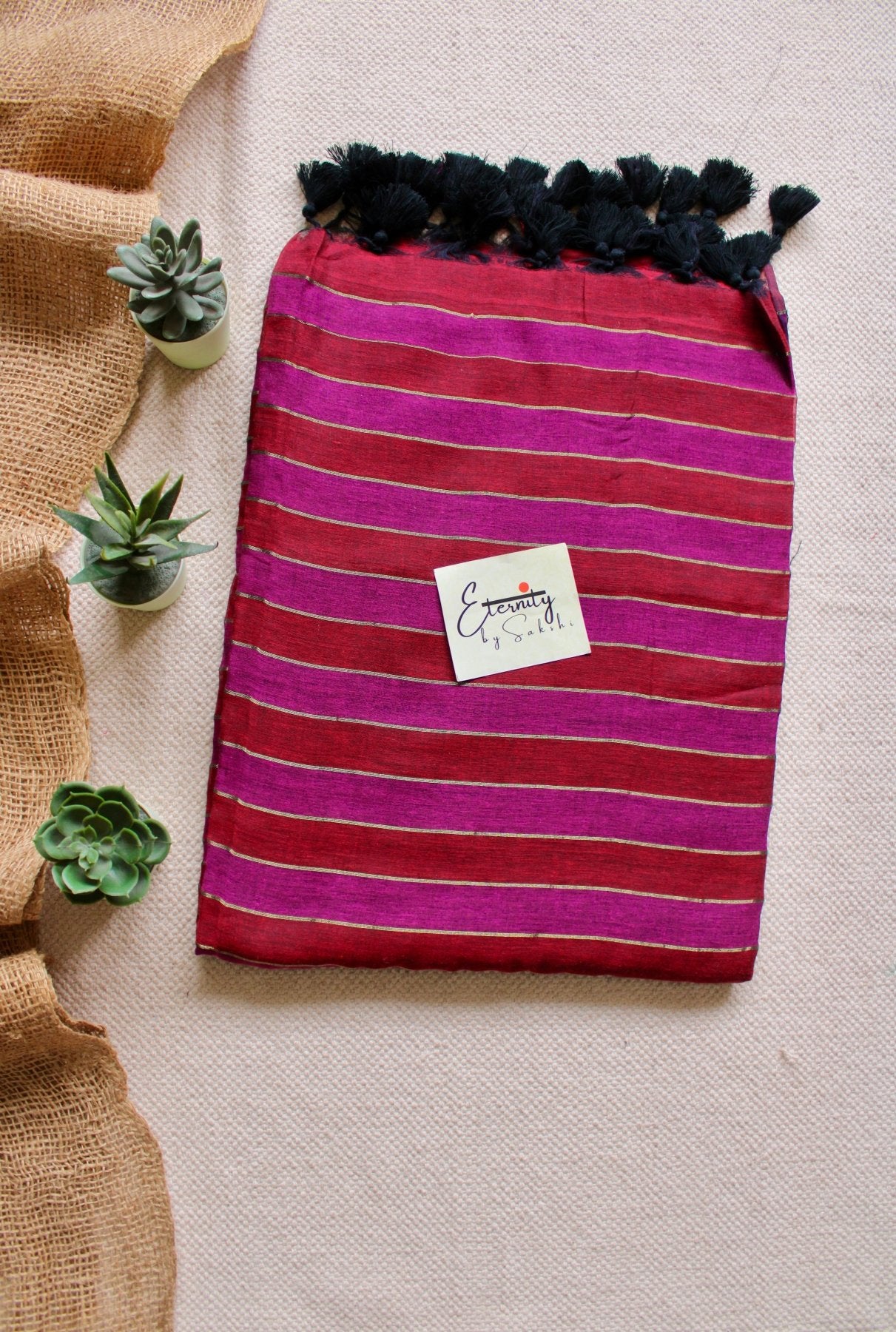 Gulaabi Silsila Saree - Eternity by Sakshi